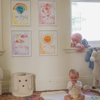 I am Light Kids Art Print