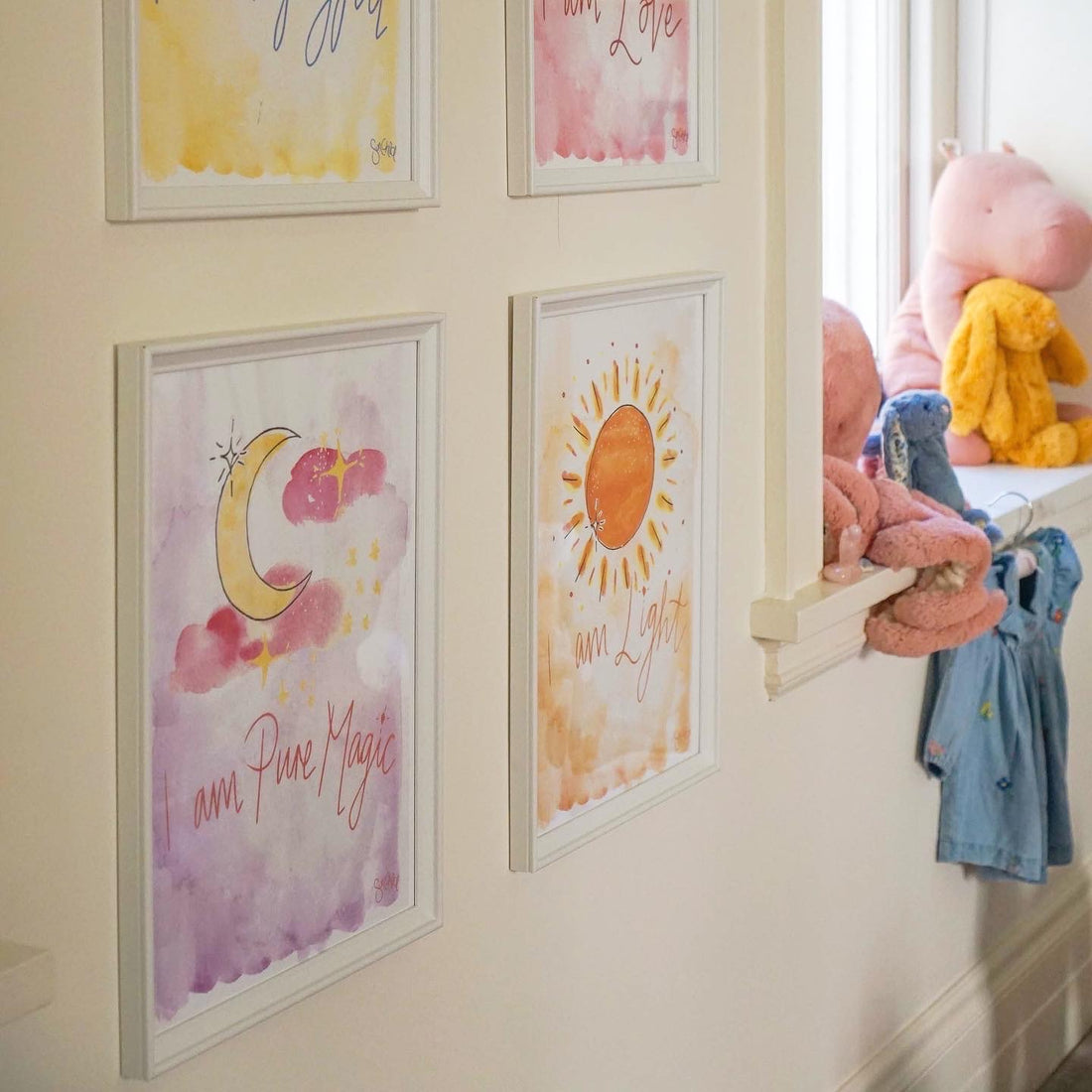 I am Pure Magic Kids Art Print