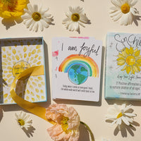 Affirmation Cards & I am Light Art Print Bundle