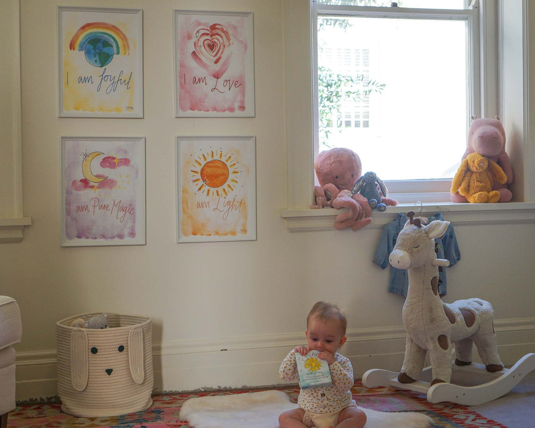 I am Joyful Kids Art Print