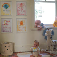 I am Joyful Kids Art Print