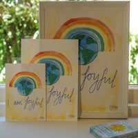 I am Joyful Kids Art Print