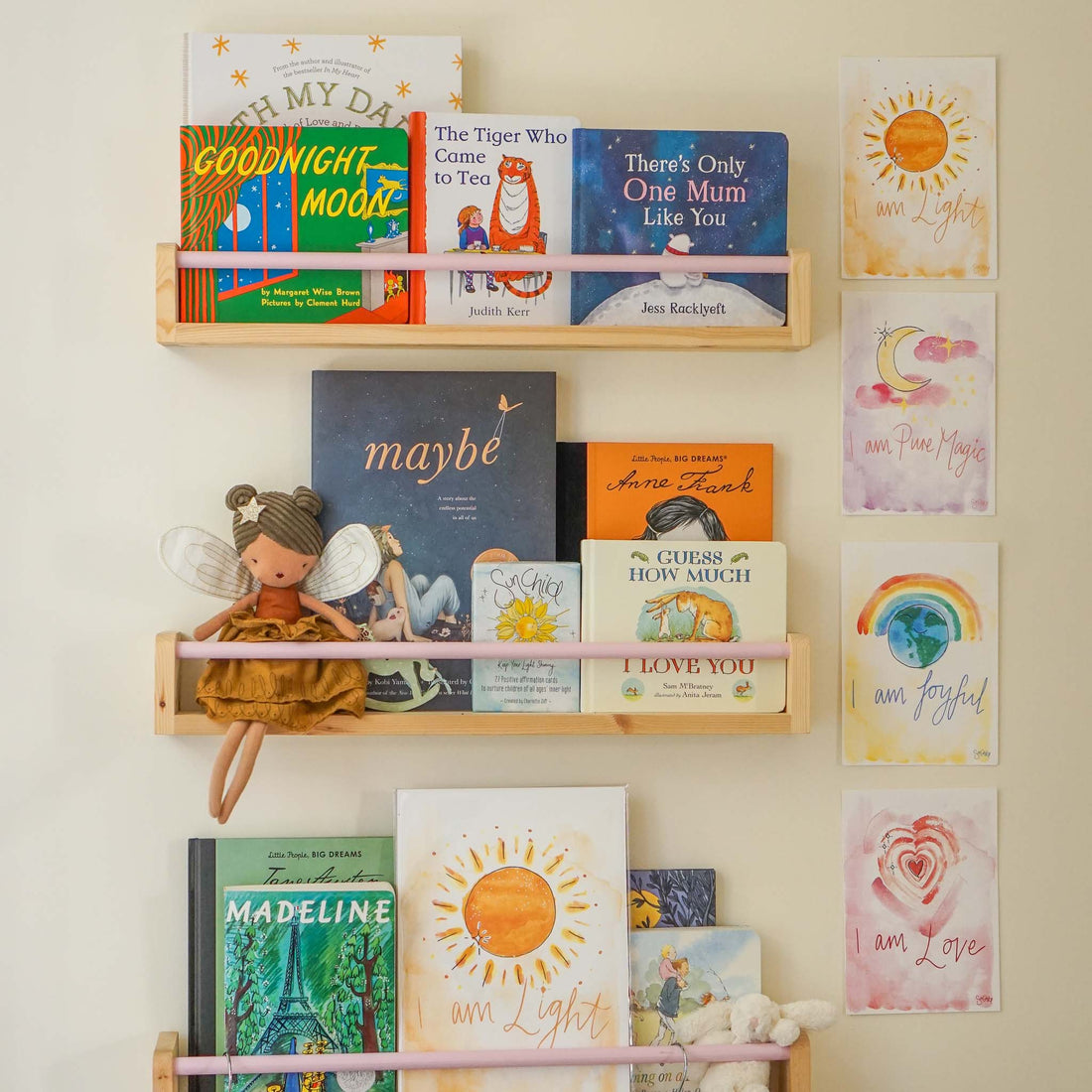 I am Light Kids Art Print