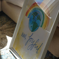 I am Joyful Kids Art Print