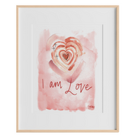 SunChild's I am Love Kids Art Print